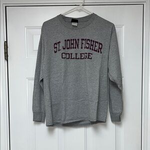 Gray St. John Fisher College Long Sleeve Tee